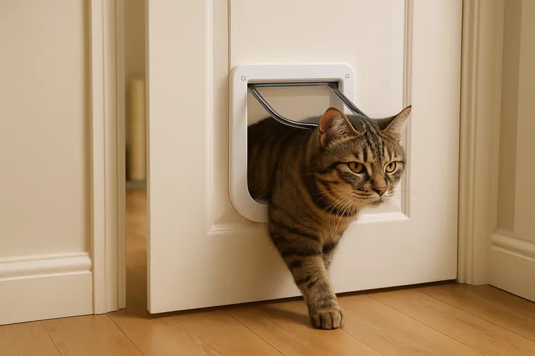 Een kattenluik in je binnendeur: alles wat je moet weten