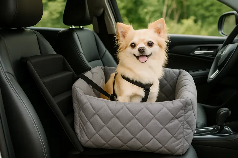 Veilig en comfortabel reizen met je hond: hondenzitjes en hondentrappen