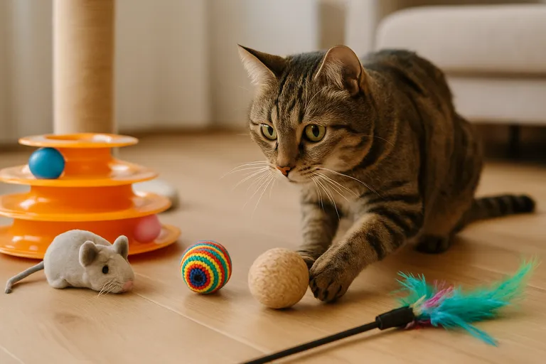 Speelgoed voor katten: van welzijn tot avontuur